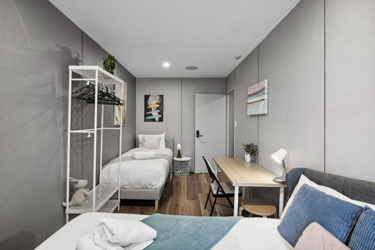 Bedroom 3, Standard Triple Room - Luxe Spot - Next to Central - Shared Bathroom, Sydney