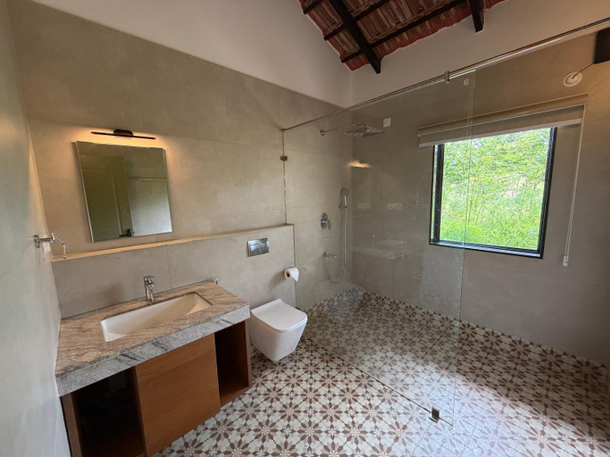 Bathroom 5, Leopard Hill Resort - Bandipur, Chamrajnagar