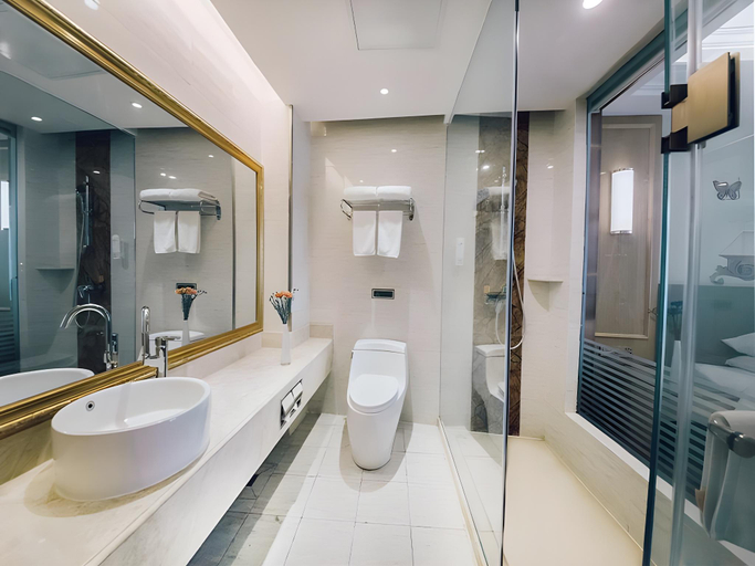 Bathroom 3, Vienna Hotel Shandong Linyi Mengyin, Linyi