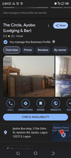 Others 2, The Circle, Ayobo (lodging & Bar), Alimosho
