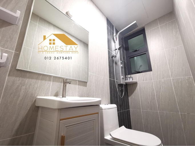 Bathroom 4, Twenty7 Legasi Kampung Baru, Kuala Lumpur