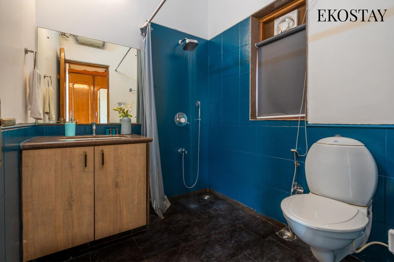 Bathroom 3, EKO STAY - Solace Villa I Charming Villa close to Candolim Beach, North Goa