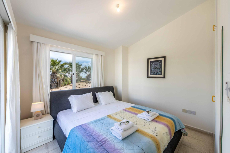 Bedroom 2, Cape Greco Palm Trees Villa