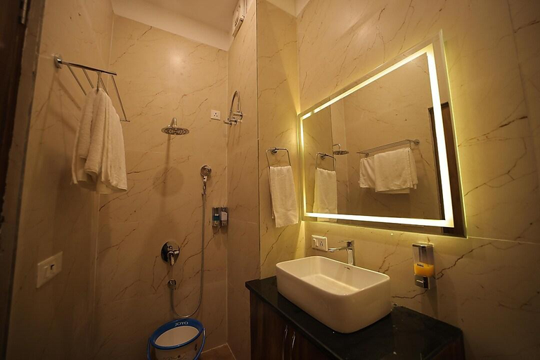 Bathroom, Mokshda Premium Hotel And Restaurant, Dehradun