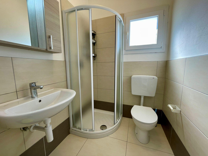 Bathroom, Beautiful One-storey Building For 6 People, Venezia