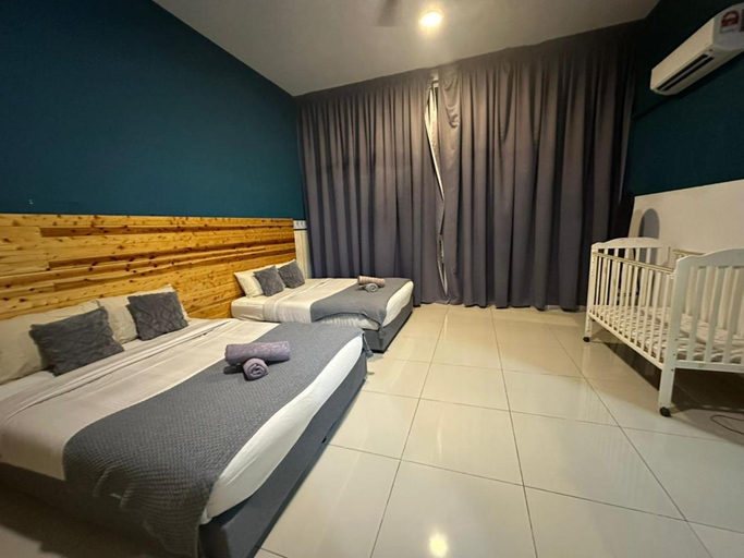 Bedroom 2, Desaru Cozy Home Near Four point hotel waterpark, Kota Tinggi