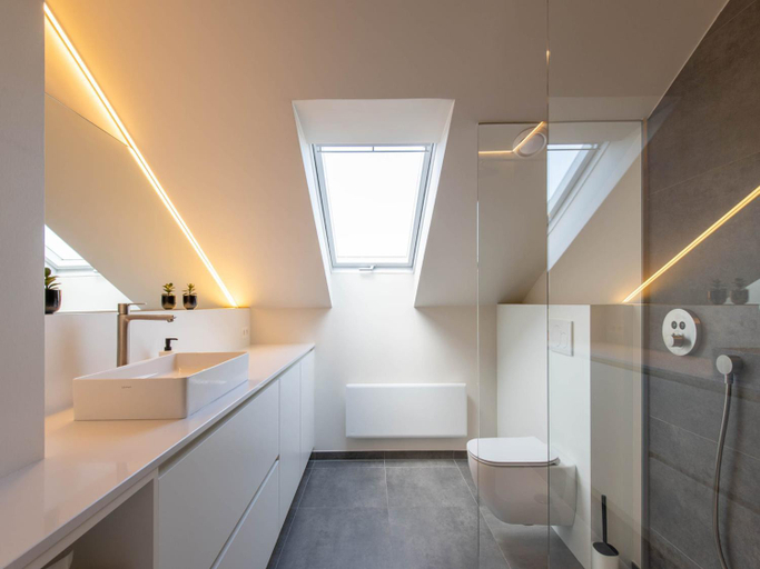 Bathroom 3, Apartment near Sandy Beach in Belgium, West-Vlaanderen