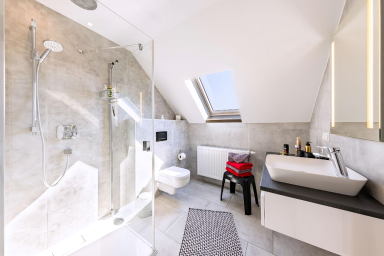 Bathroom 3, Premiumferienhaus Vanua, Harz