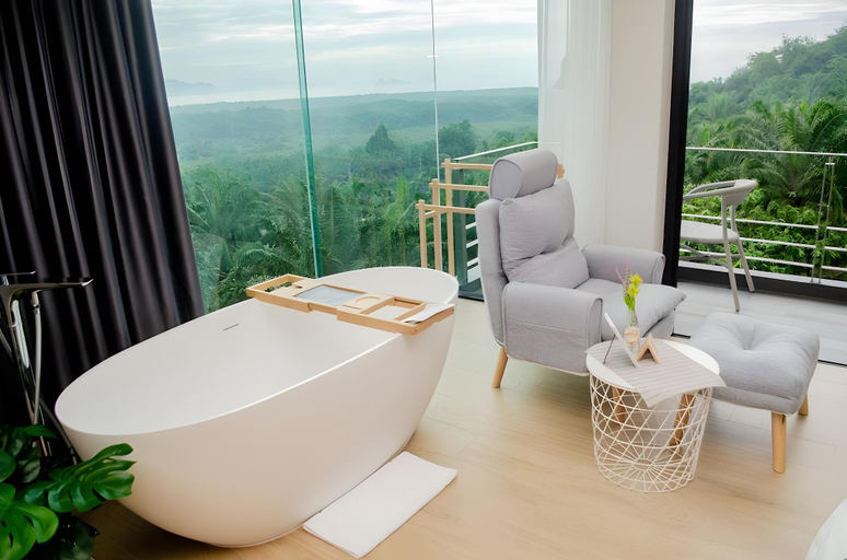 Bathroom 4, Ao Luek Panoramic Pool Villa, Ao Luk
