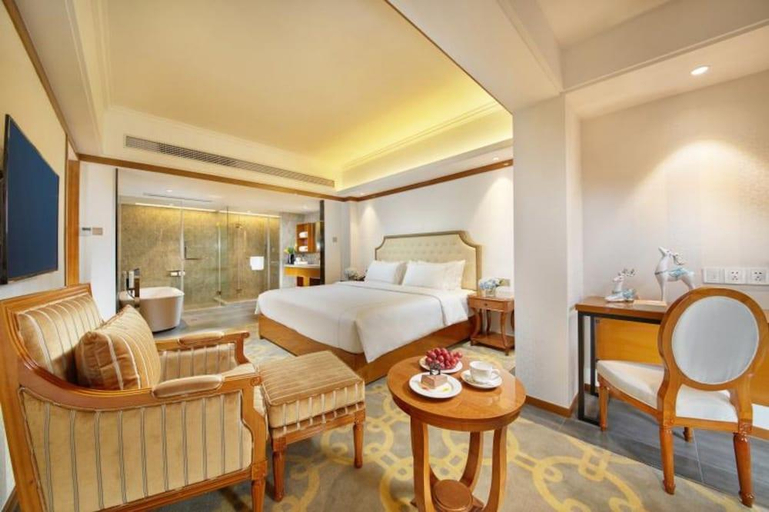 Bedroom 2, The Hotel V Zhenjiang Jingkou, Zhenjiang