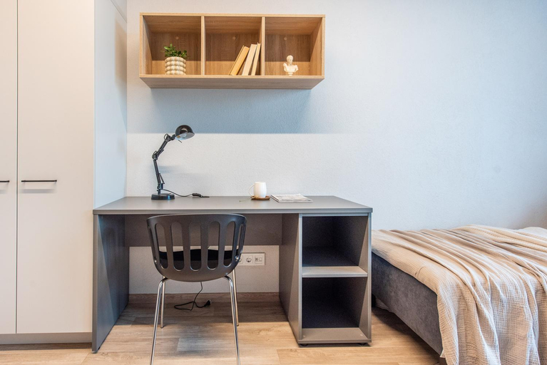 Bedroom 2, SHED Coliving studio, Vilniaus