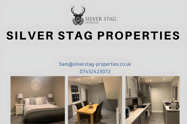 Bedroom 2, Silver Stag Properties, Modern 2 BR House, Leicestershire