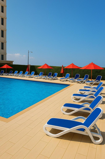 Swimming pool 5, Your home away from home at Porto Said Resort, Al-Manasrah