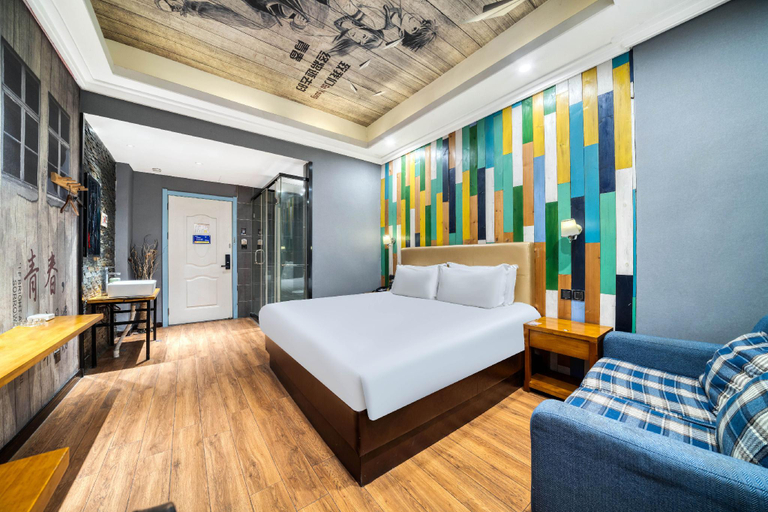 Bedroom 2, Jin 'ao Art Hotel (Yiwu Beicun Night Market), Jinhua