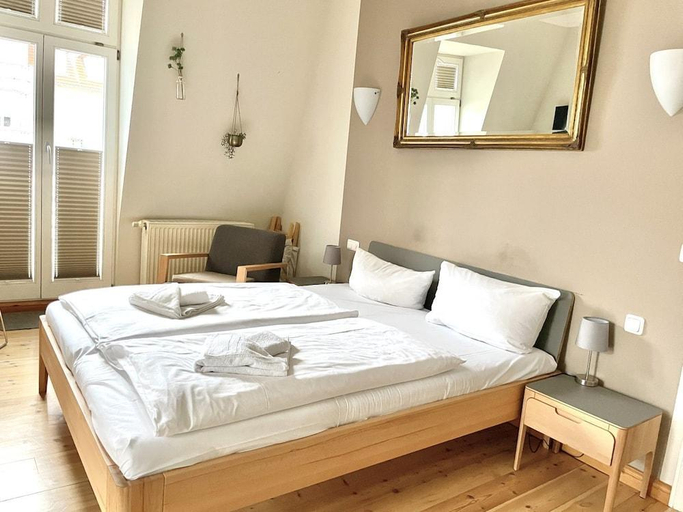 Bedroom 4, Villa Glaeser Ferienwohnungen, Vorpommern-Greifswald