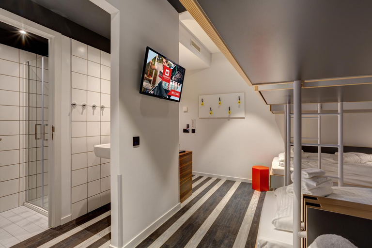 Bedroom, MEININGER Hotel Bruxelles Gare du Midi, Bruxelles