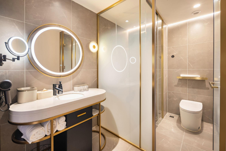 Bathroom 3, Atour X Hotel Huanan Plaza Huadong Road, Dalian