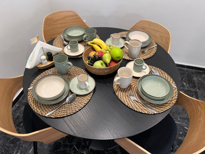 Food & Drinks 4, KK Athens Fine Stay -Neos Kosmos-Modern Apartments Opposite Metro with Rooftop Lounge & Acropolis Vi, Attica