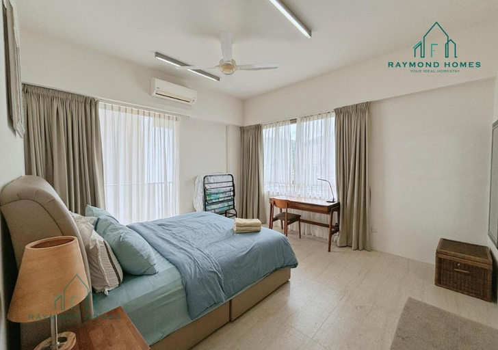 Bedroom 2, By The Sea by Raymond Homes@Batu Ferringhi , Penang Island