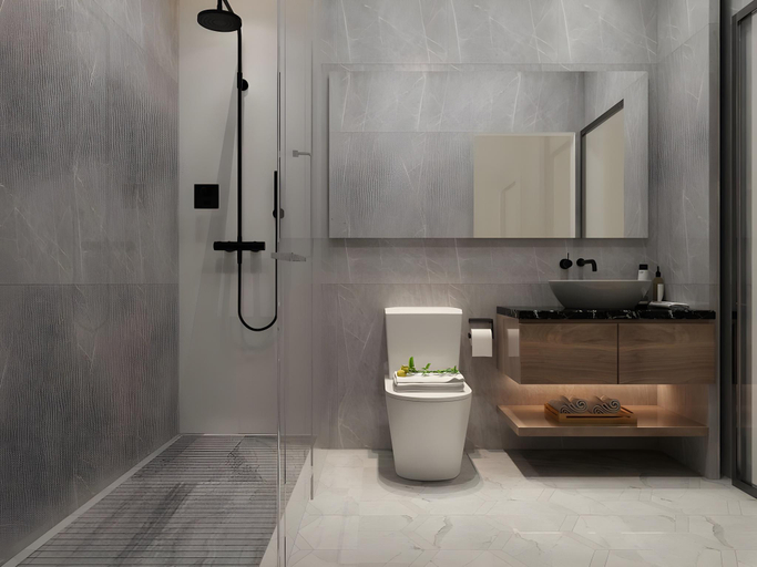 Bathroom 5, Sky Tree Hotel by New World Hospitality, Ruessei Kaev