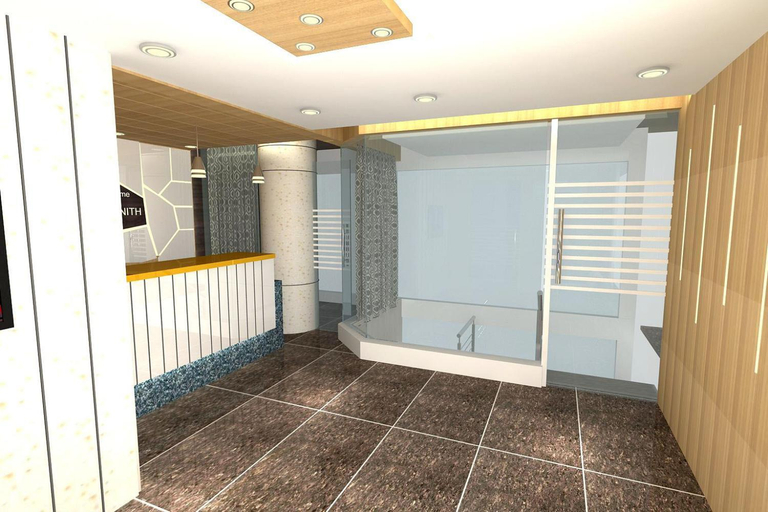 Bathroom 3, hotel zenith, Surat