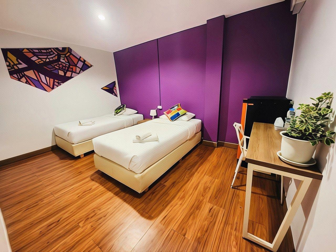 Bedroom 3, Chill Inn Bangkok, Wattana