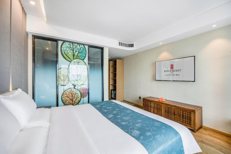 Bedroom 2, Rezen Select Hotel Baiheli Wanda Plaza Liuxiang, Taiyuan