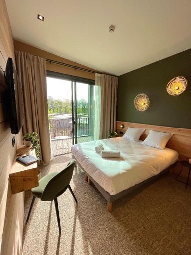 Bedroom 3, Auberge Le Bout du Parc, Yvelines