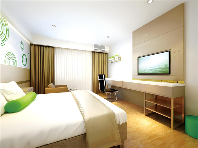 Bedroom 2, GreenTree Inn Express Yingtan Yujiang Railway Station, Yingtan