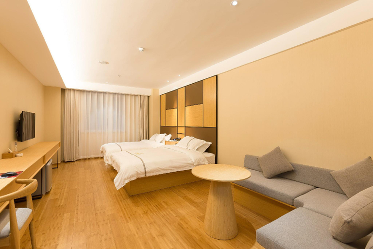 Bedroom 2, Deep Sleep Hotel Xuzhou High-Speed Railway Station Zhenxing Avenue, Xuzhou