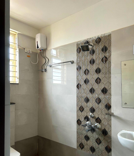 Bathroom 3, Hotel Crystal INN, Cuttack