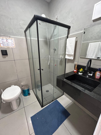 Bathroom 2, Pousada automatica sem recepcao 1, Uberlândia