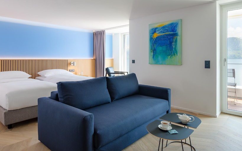 Bedroom 3, Campus Hotel Hertenstein, Luzern