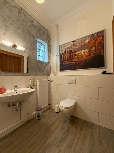 Bathroom 2, Gastezimmer am Hansaplatz, Hamburg