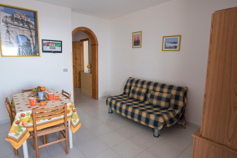 Bedroom 3, Sea Front Apartment 4 beds with balcony 250 meters from the beach, Agrigento