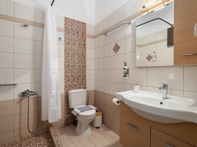 Bathroom 4, Hotel Lefka Ori, Crete
