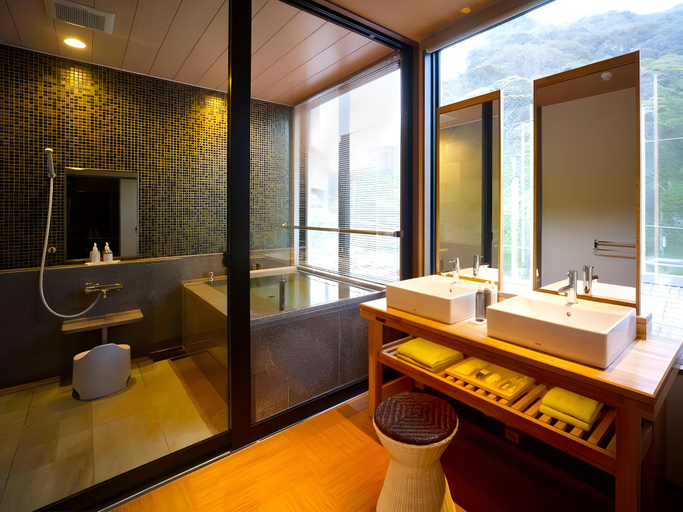 Bathroom, Sansui Hotel, Kamogawa