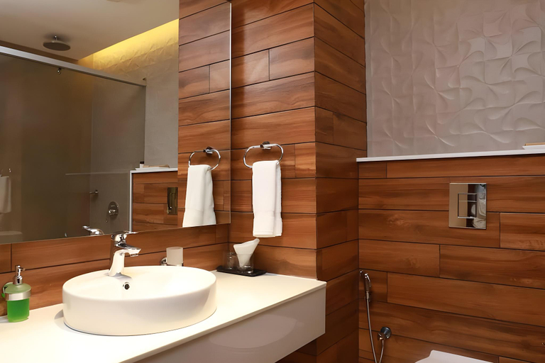 Bathroom 4, Magnet Hotel, Kannur