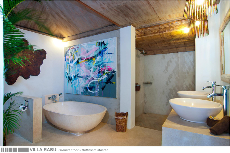 Bathroom 5, Villa Rabu 3BR - Minggu Villas Seminyak, Badung