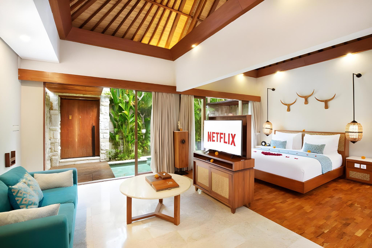 Bedroom 3, Romantic 1 BR Private Pool Villa #K37, Badung