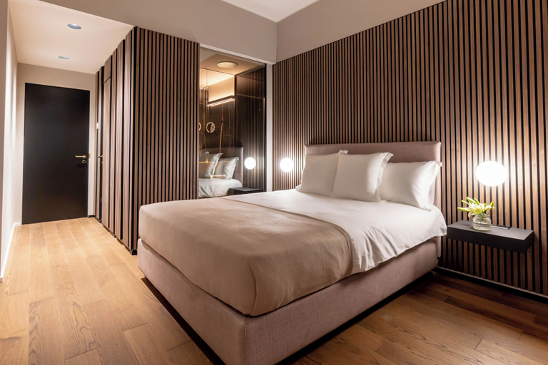 Bedroom 2, Binario 934 Smart Hotel, Locarno