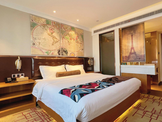 Bedroom 2, James Joyce Coffetel Taizhou Jiangyan Bus Terminal, Taizhou