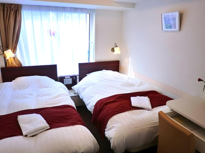 Bedroom 2, Hotel Shimbashi Sambankan, Minato