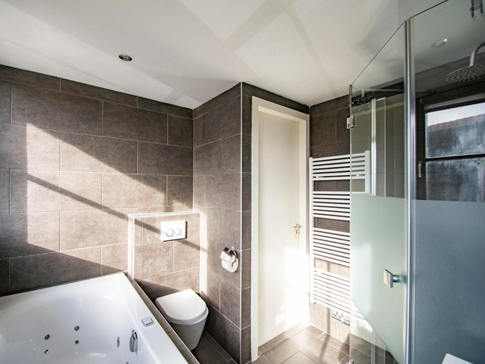 Bathroom 3, Villa in Callantsoog with Whirlpool and Beach, Zijpe