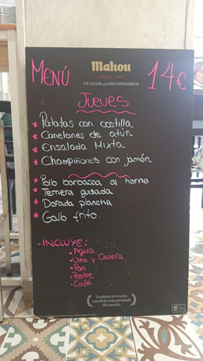 Food & Drinks 5, Hostal Restaurante Central, León