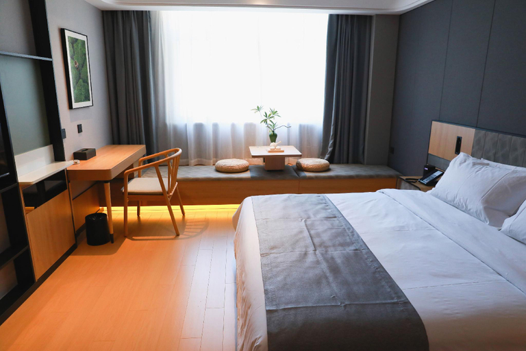 Bedroom 2, UPINN Xinxiang County Central Avenue, Xinxiang