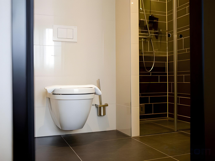 Bathroom 4, Royal Amsterdam Hotel, Amsterdam