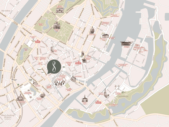 Others 5, Sanders Downtown, Spacious 3 Bedroom apartment in the center, Copenhagen