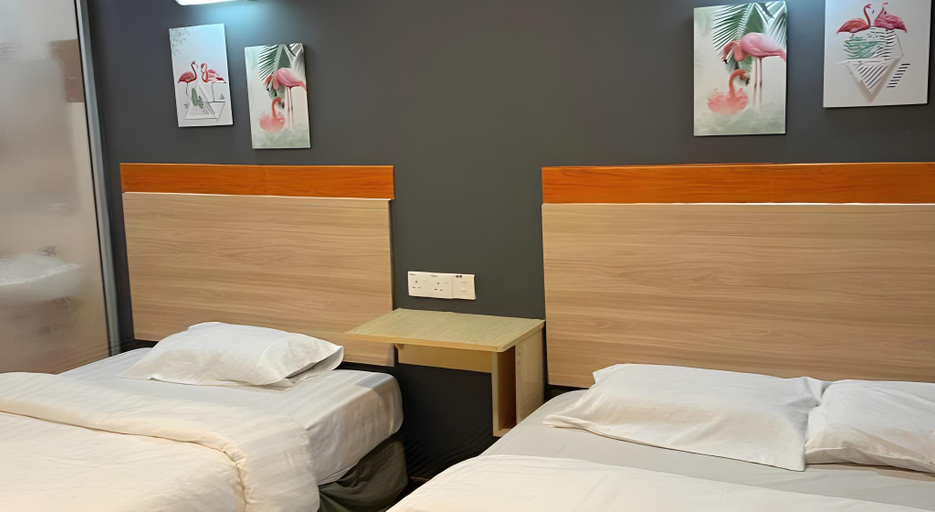 Bedroom 3, Fresh Hotel Ipoh - Falim Area, Kinta