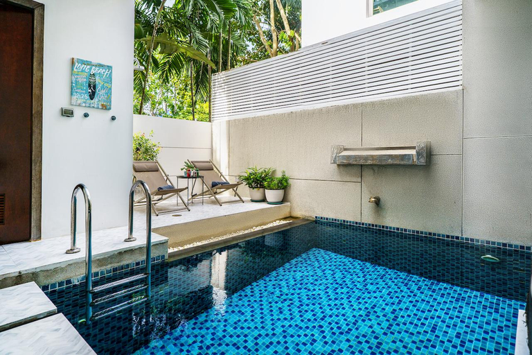 Sport & Beauty 2, Duplex, Beachfront Peaceful Villa, with Pool, Phuket Island